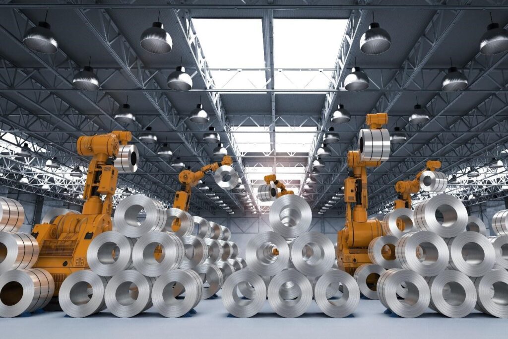 Robos na industria metalurgica